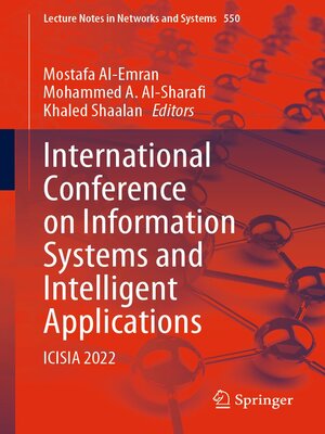 cover image of International Conference on Information Systems and Intelligent Applications